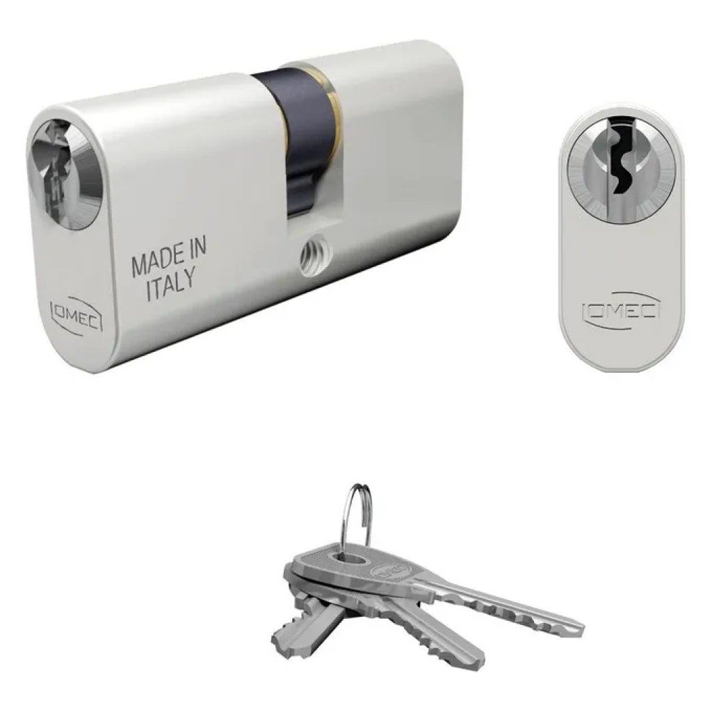 OMEC Serie 140 L Cilindro Ovale di Sicurezza 54 mm