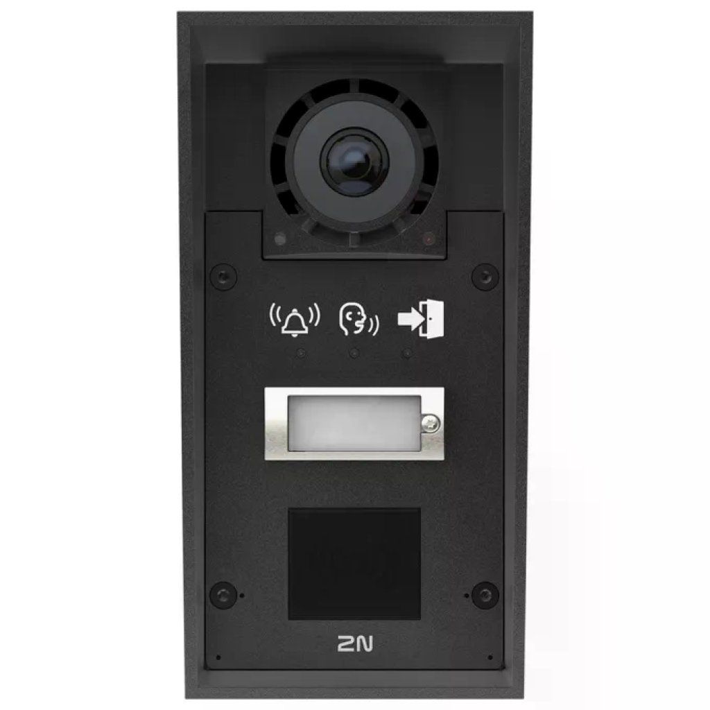 2N IP Force 2.0 – Videocitofono IP 5 MP, 1 pulsante, nero 2N IP Force 2.0 – Videocitofono IP 5 MP, 1 pulsante, nero