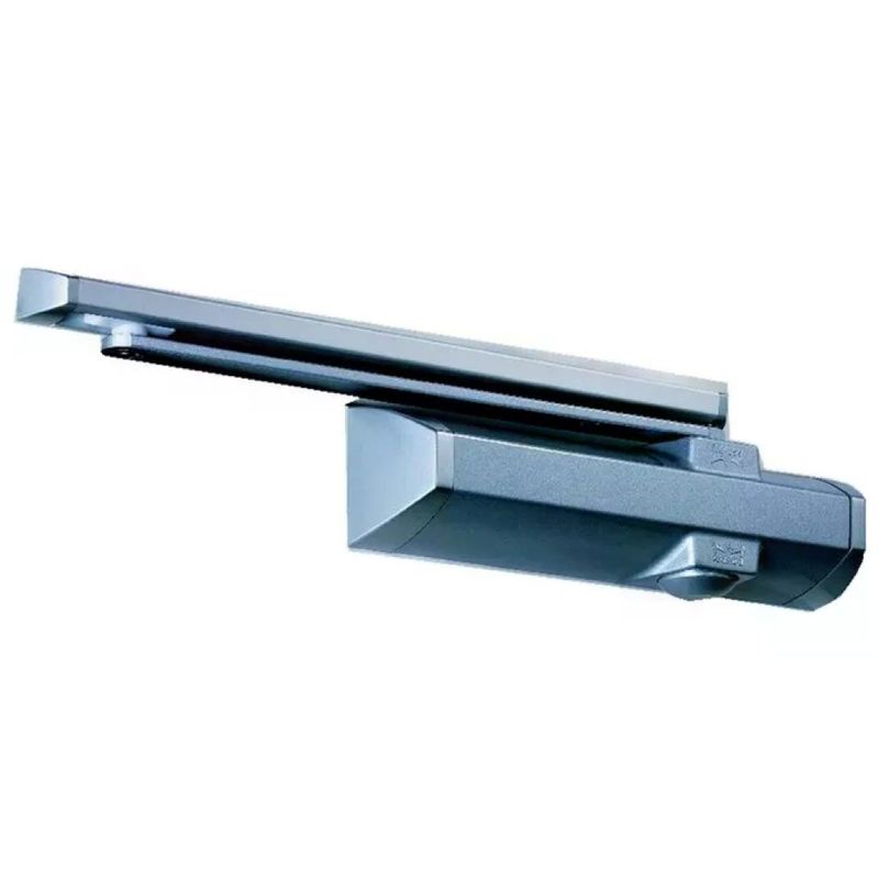 DORMAKABA TS 90 Impulse – Chiudiporta nero con guida scorrevole, forza EN 3-4