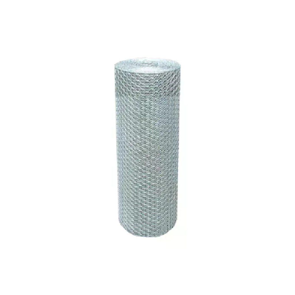 YEPPON Panda 16-2 Rete Esagonale Zincata, 50 m x 50 cm