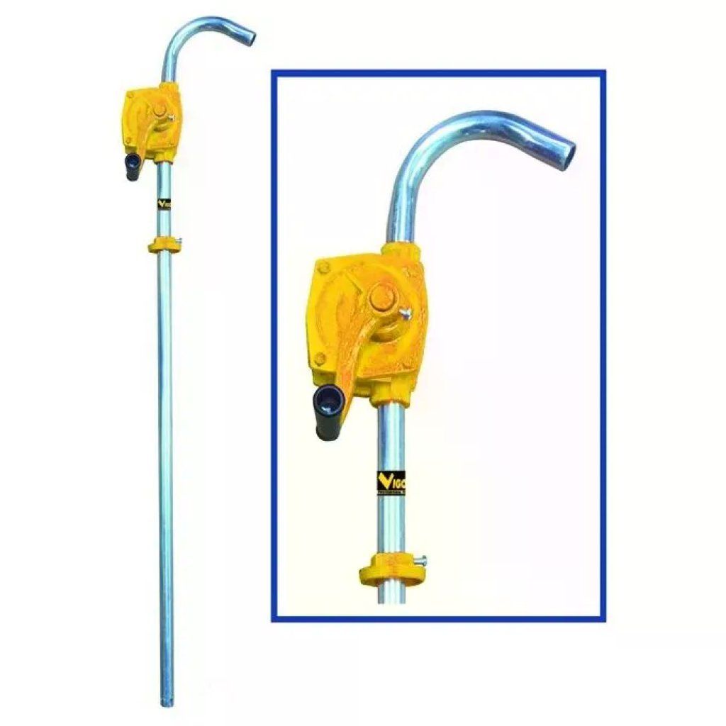 VIGOR-BLINKY Vigor 74800-30 Pompa rotativa universale per fusti, tubo 12,7 mm, immersione 2,5 m, 1000 L/h