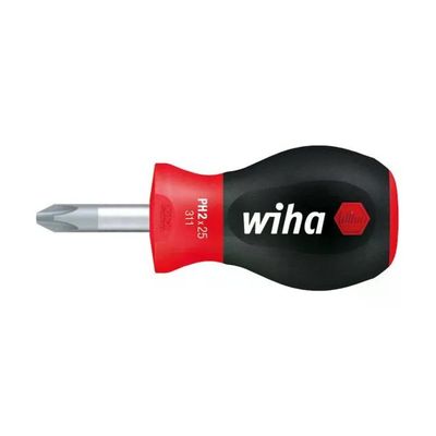 Wiha SoftFinish Nano Stubby 31140 – Cacciavite Phillips PH2, 25 mm Wiha SoftFinish Nano Stubby 31140 – Cacciavite Phillips PH2, 25 mm