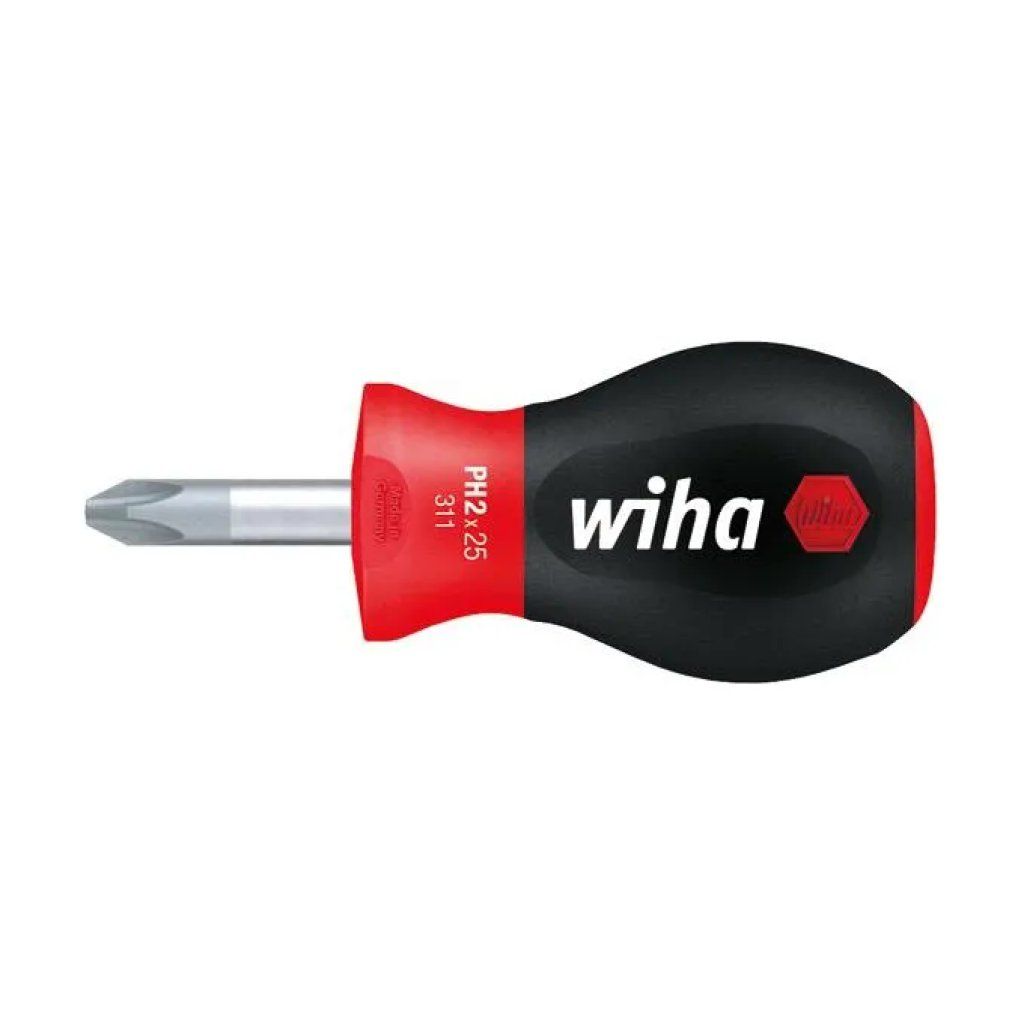 Wiha 31140 Nano Stubby – Cacciavite Phillips PH2, lama 25 mm