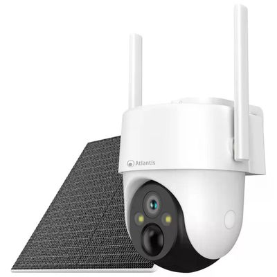 Atlantis Volta Pro A16-VL70P-4G Telecamera IP 4G PTZ 3MP con Pannello Solare