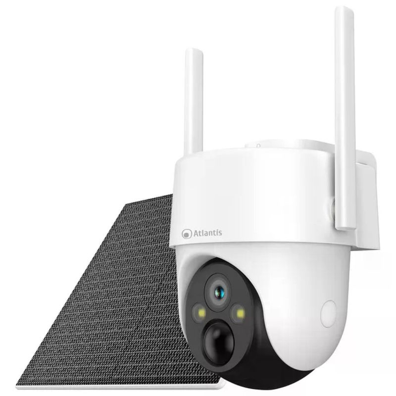 Atlantis Volta Pro A16-VL70P-4G Telecamera IP 4G PTZ 3MP con Pannello Solare