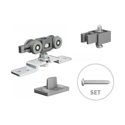 OMGE 1390 Kit accessori per porte scorrevoli doppie, 6 pezzi