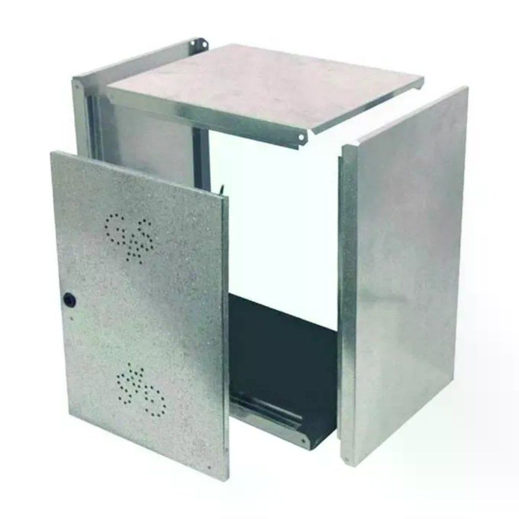 GENERICO Maggini IS031 Cassetta per Contatore Gas in Acciaio Zincato 60 x 40 x 25 cm Grigia