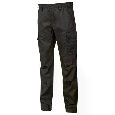 U-Power Belgrado WIN226BC – Pantaloni da lavoro stretch Black Carbon, taglia L U-Power Belgrado WIN226BC – Pantaloni da lavoro stretch Black Carbon, taglia L