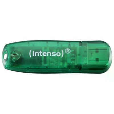 Intenso Rainbow Line Chiavetta USB 2.0 da 8 GB Verde
