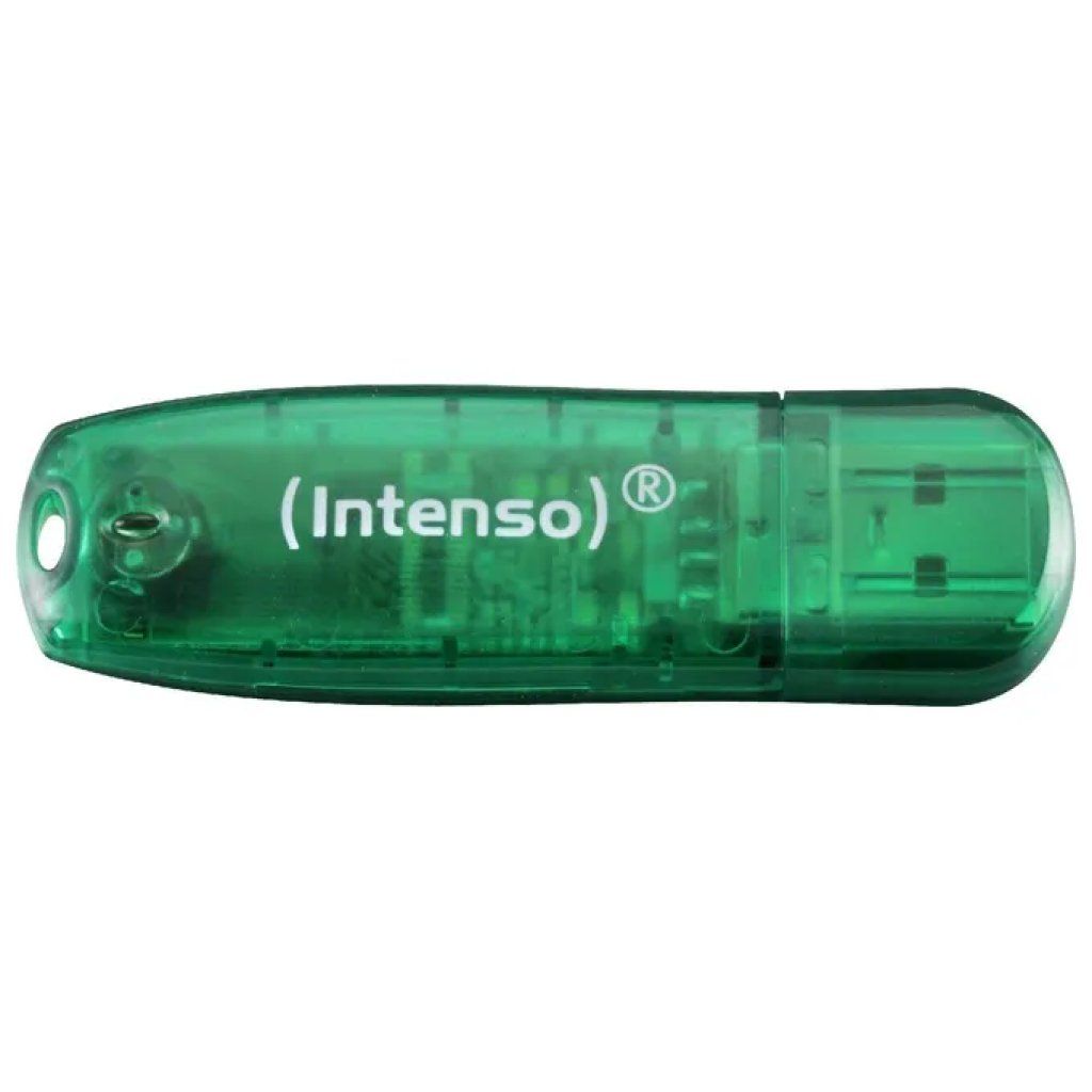 Intenso Rainbow Line Chiavetta USB 2.0 da 8 GB Verde