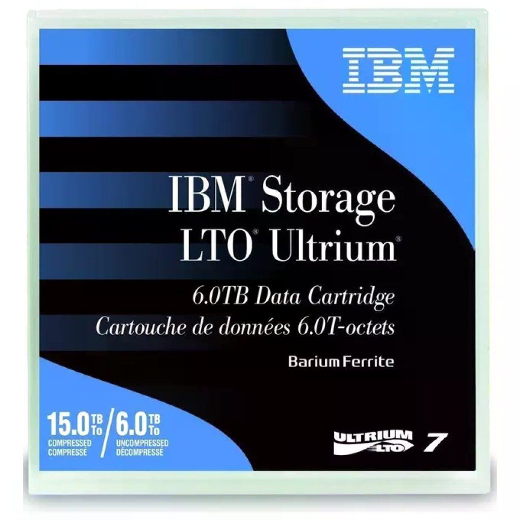 IBM LTO Ultrium 7 Cartuccia dati 6 TB, riscrivibile, nera IBM LTO Ultrium 7 Cartuccia dati 6 TB, riscrivibile, nera