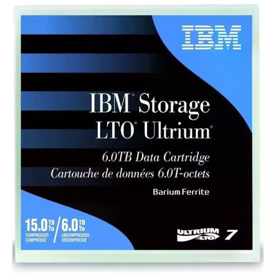 IBM LTO Ultrium 7 Cartuccia dati 6 TB, riscrivibile, nera