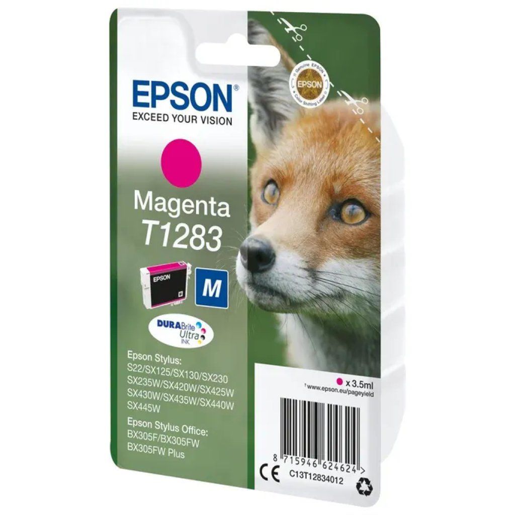 Epson T1283 Volpe – Cartuccia Magenta DURABrite Ultra