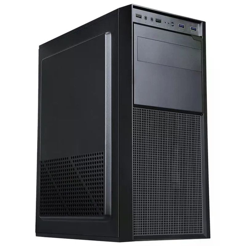Itek Winco OM Case Midi Tower ATX con Alimentatore 500W, Nero