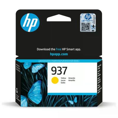 HP Cartuccia originale HP 937 giallo per OfficeJet Pro, resa fino a 800 pagine