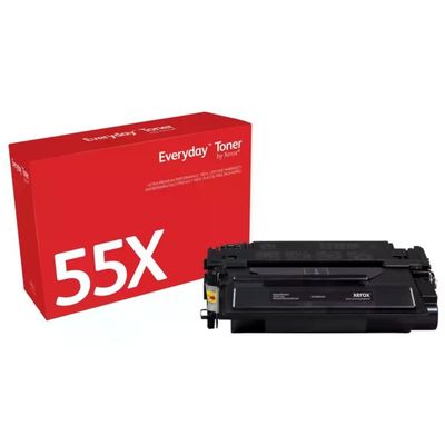 Xerox 006R03628 Toner Everyday Nero Compatibile con HP 55X CE255X Alta Capacita' Resa 12500 Pagine Xerox 006R03628 Toner Everyday Nero Compatibile con HP 55X CE255X Alta Capacita' Resa 12500 Pagine