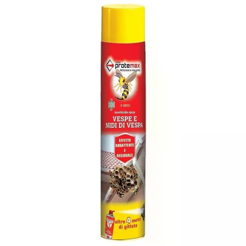 Protemax Pestnet Snido Insetticida Spray Vespe e Calabroni 750 ml
