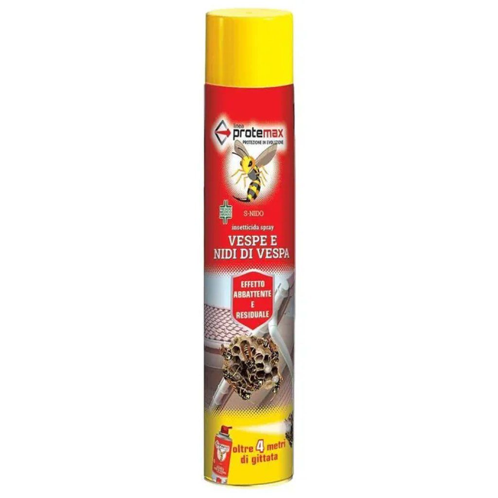 PROTEMAX Pestnet Snido Insetticida Spray per Vespe e Calabroni, 750 ml