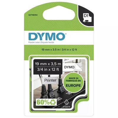 DYMO D1 Nastro in nylon, 12 mm x 3,5 m DYMO D1 Nastro in nylon, 12 mm x 3,5 m