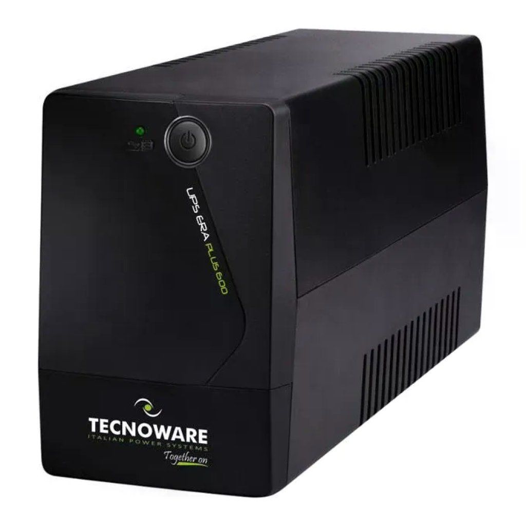 Tecnoware ERA Plus 600 UPS 600VA/420W con 2 prese Schuko