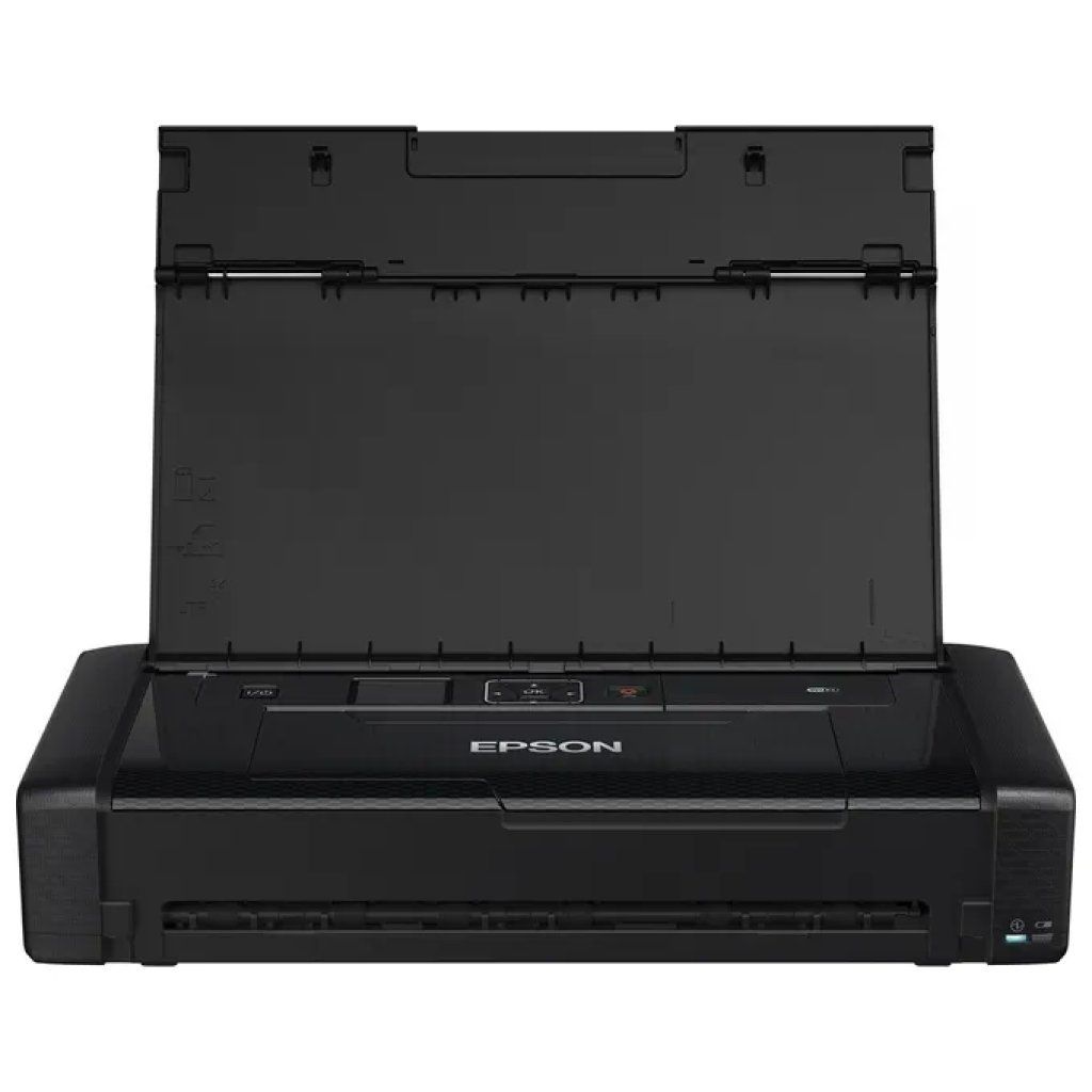 Epson WorkForce WF-110W Stampante Inkjet Portatile A4 Wi-Fi, Nera