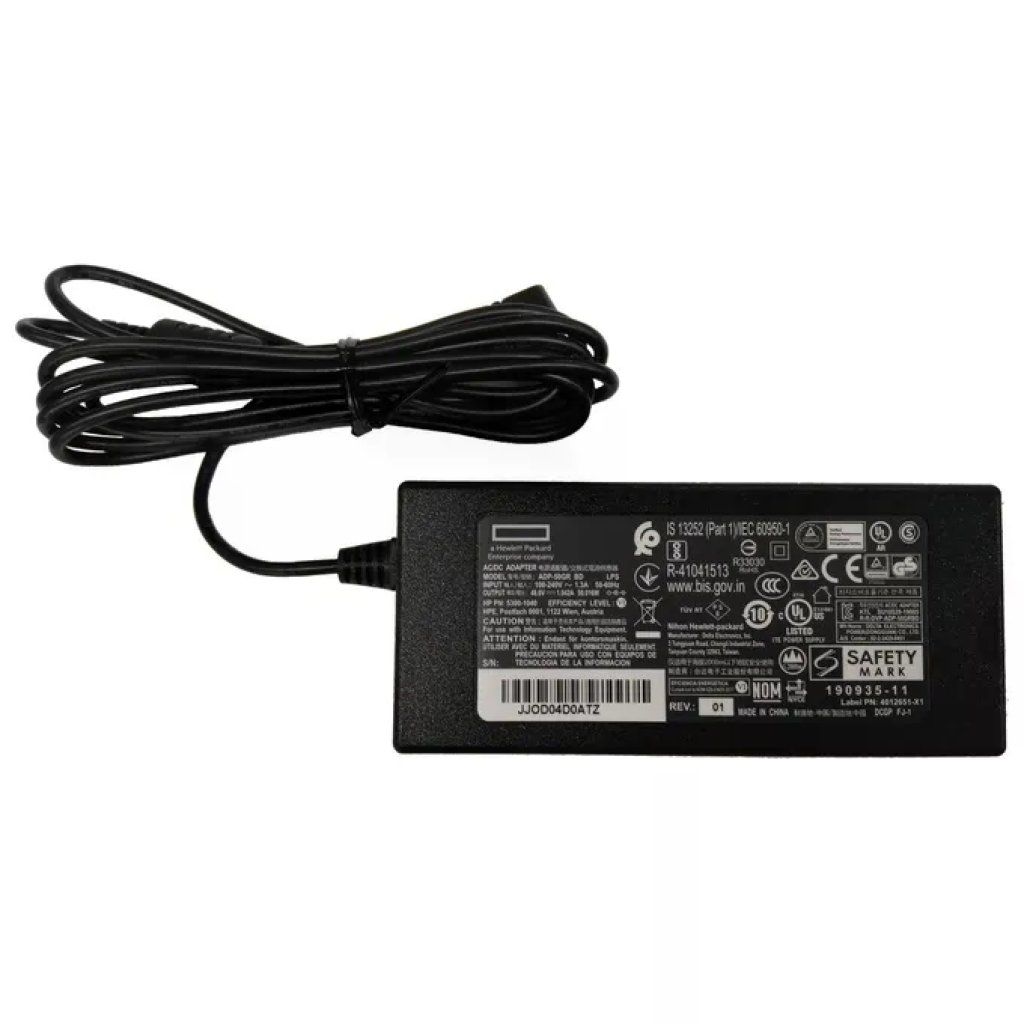 HP Alimentatore HPE Aruba AP-AC2-48C 48 V 50 W HP Alimentatore HPE Aruba AP-AC2-48C 48 V 50 W