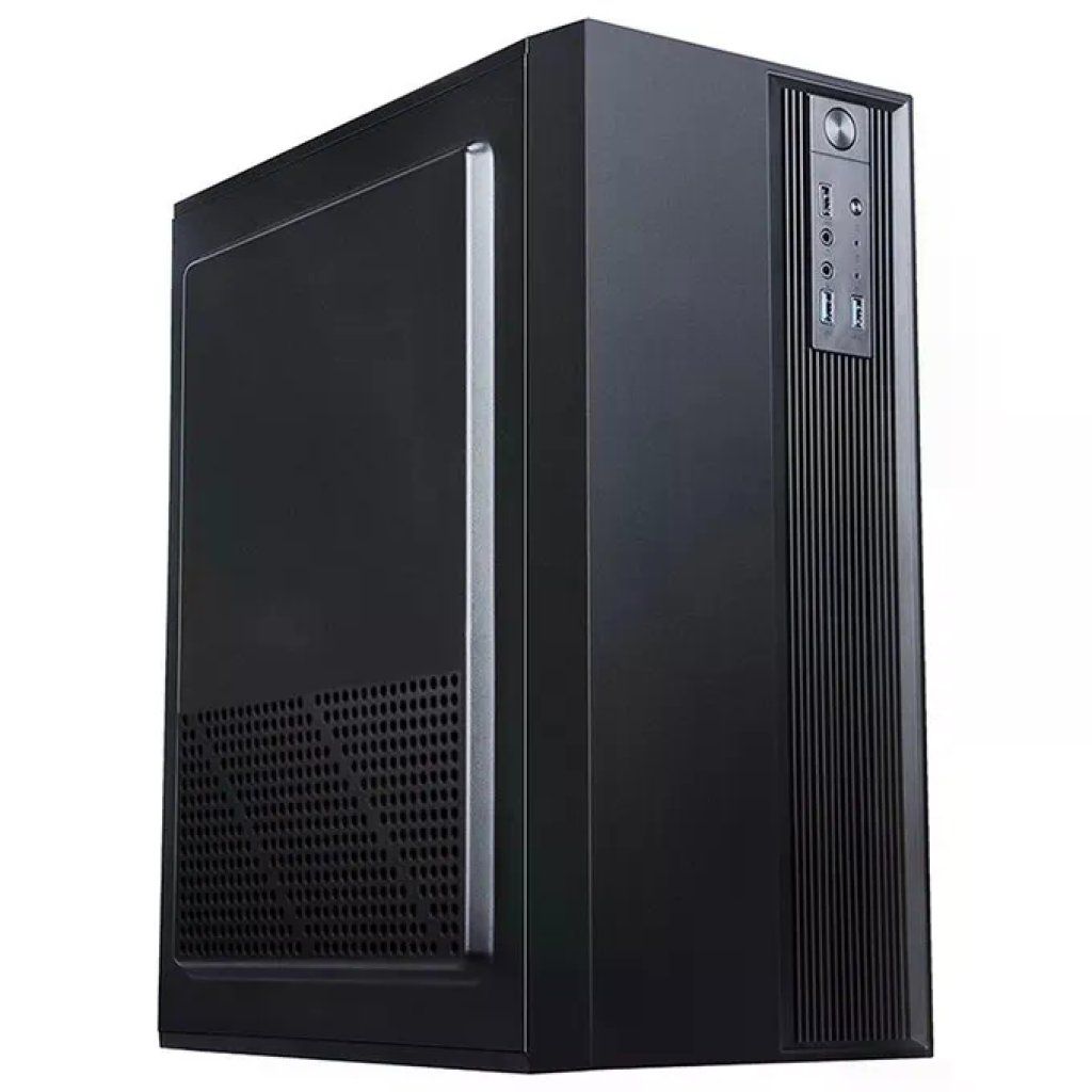 Itek Winco VM Case PC Midi Tower ATX con Alimentatore 500W, Nero