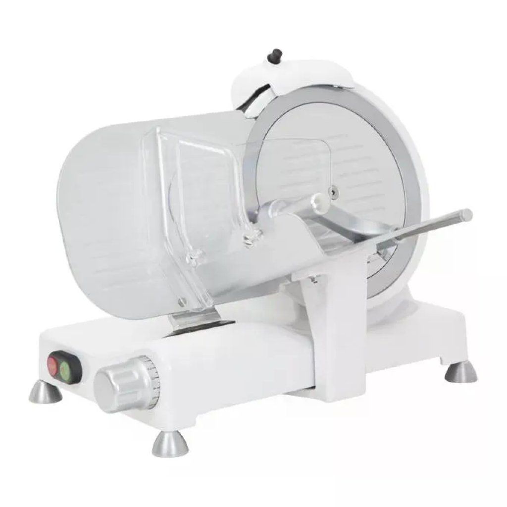 R.G.V. RGV Luxury 25 White Edition – Affettatrice elettrica 140 W, lama 25 cm R.G.V. RGV Luxury 25 White Edition – Affettatrice elettrica 140 W, lama 25 cm