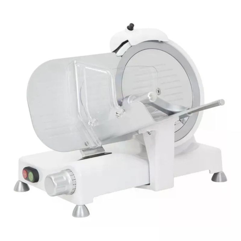 R.G.V. RGV Luxury 25 White Edition – Affettatrice elettrica 140 W, lama 25 cm R.G.V. RGV Luxury 25 White Edition – Affettatrice elettrica 140 W, lama 25 cm