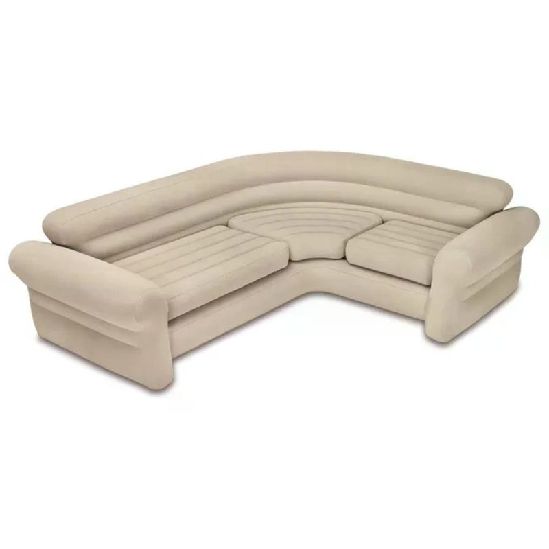 Intex 68575NP Divano Gonfiabile Angolare 4 Posti Beige Intex 68575NP Divano Gonfiabile Angolare 4 Posti Beige