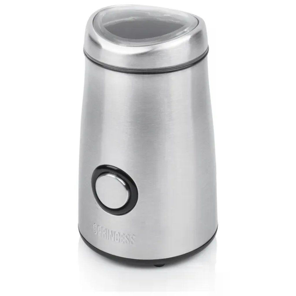 Princess 242196 Macinacaffè Elettrico Deluxe in Acciaio Inox