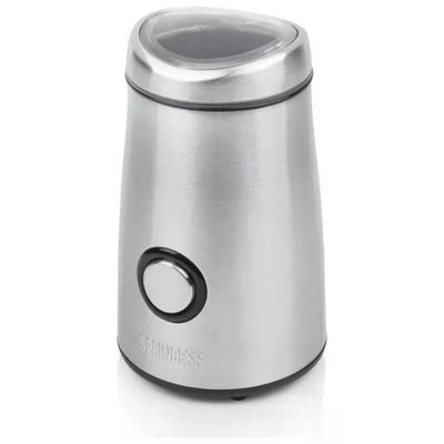 Princess 242196 Macinacaffè Elettrico Deluxe in Acciaio Inox