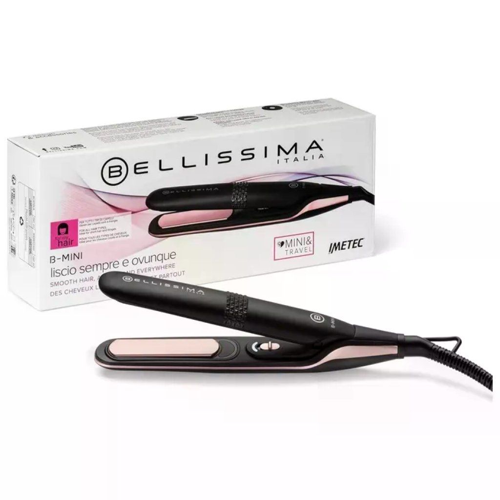 IMETEC Bellissima Imetec B-Mini Piastra per Capelli da Viaggio 200 °C IMETEC Bellissima Imetec B-Mini Piastra per Capelli da Viaggio 200 °C