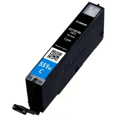 Canon CLI-551XL C Cartuccia Inkjet Ciano XL, resa fino a 665 pagine