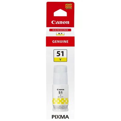 Canon GI-51Y Inchiostro Giallo Originale 70 ml Canon GI-51Y Inchiostro Giallo Originale 70 ml