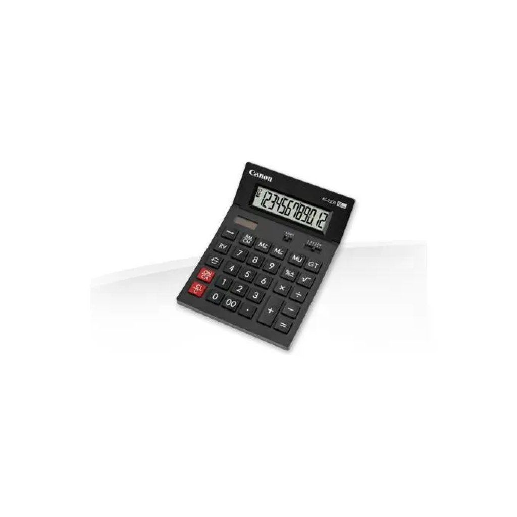 Canon AS-2200 HB Calcolatrice da Ufficio a 12 Cifre