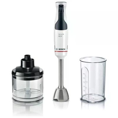 Bosch Serie 4 ErgoMaster MSM4W220 Frullatore a Immersione 600 W con Tritatutto Bosch Serie 4 ErgoMaster MSM4W220 Frullatore a Immersione 600 W con Tritatutto