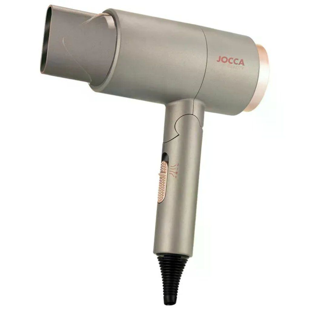 Jocca Asciugacapelli Pieghevole Ionico 1400 W Argento