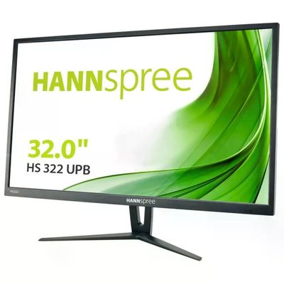 Hannspree HS322UPB Monitor 32" Quad HD con Hub USB