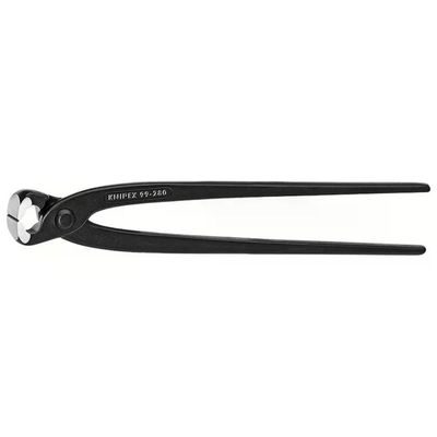 KNIPEX 99 00 300 Tenaglia per Ferraioli e Cementisti 300 mm con Taglienti Temperati 61 HRC colore Nero