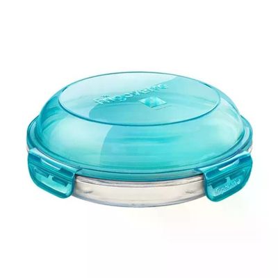 Bormioli Rocco Frigoverre Evolution Contenitore Ermetico Tondo in Vetro, 22 cm, 900 ml
