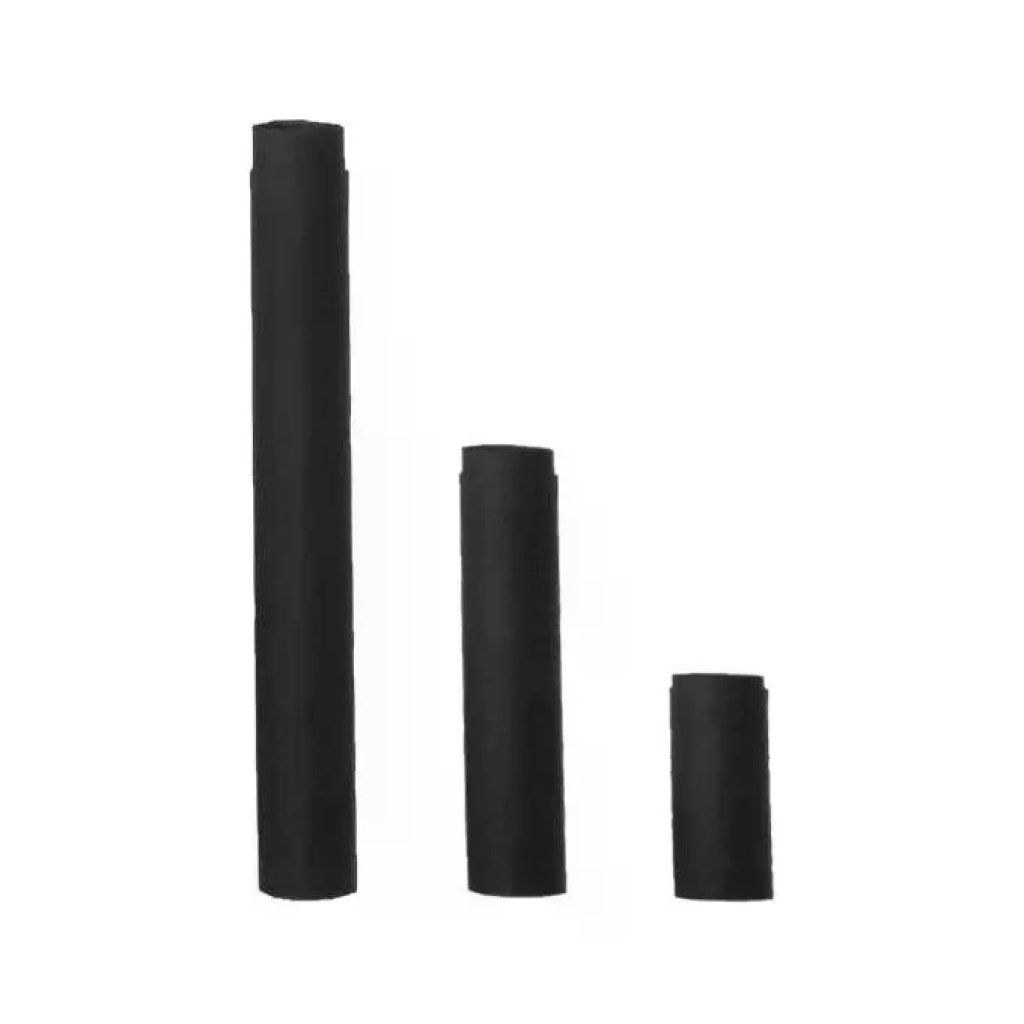 ALA 2000 Tubo in Acciaio Nero 8 cm, Lunghezza 25 cm per Stufa a Pellet