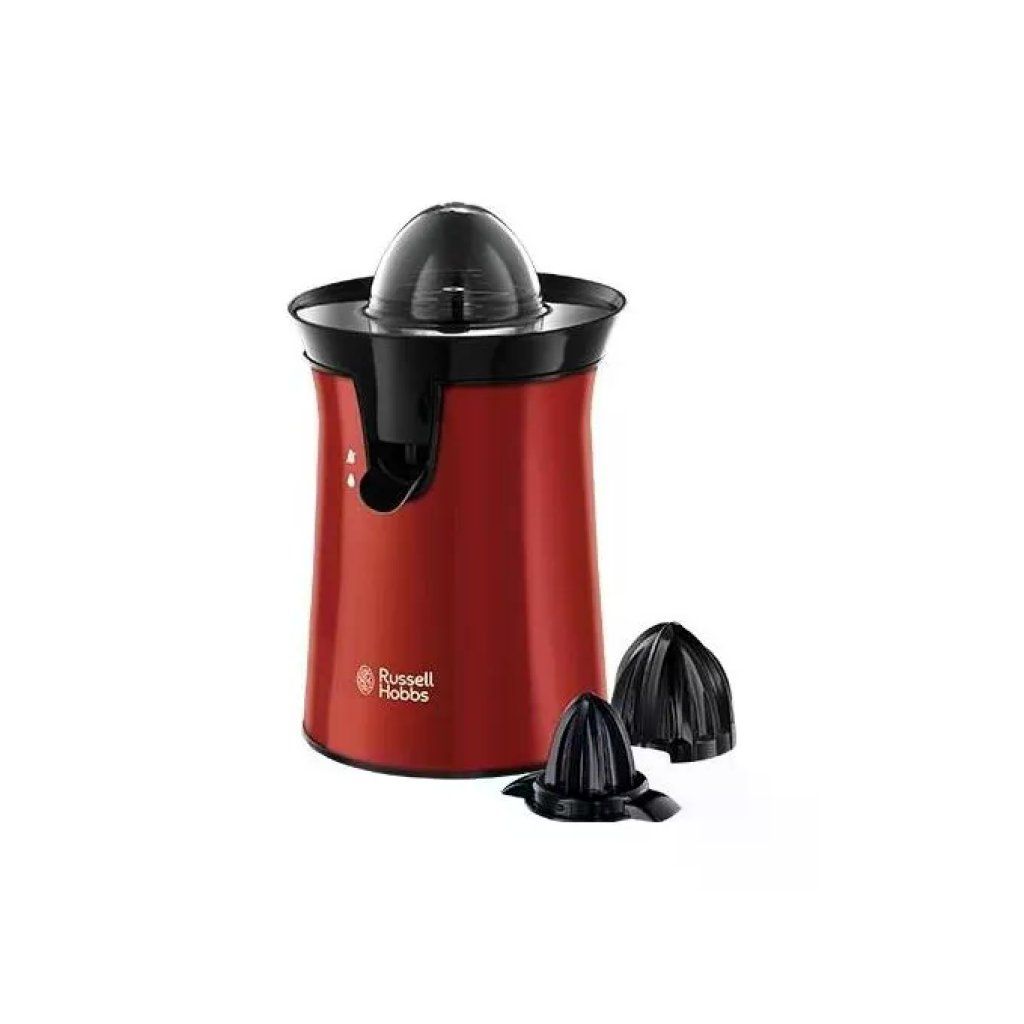 Russell Hobbs Colour Plus+ Spremiagrumi Elettrico 60 W Nero e Rosso Russell Hobbs Colour Plus+ Spremiagrumi Elettrico 60 W Nero e Rosso