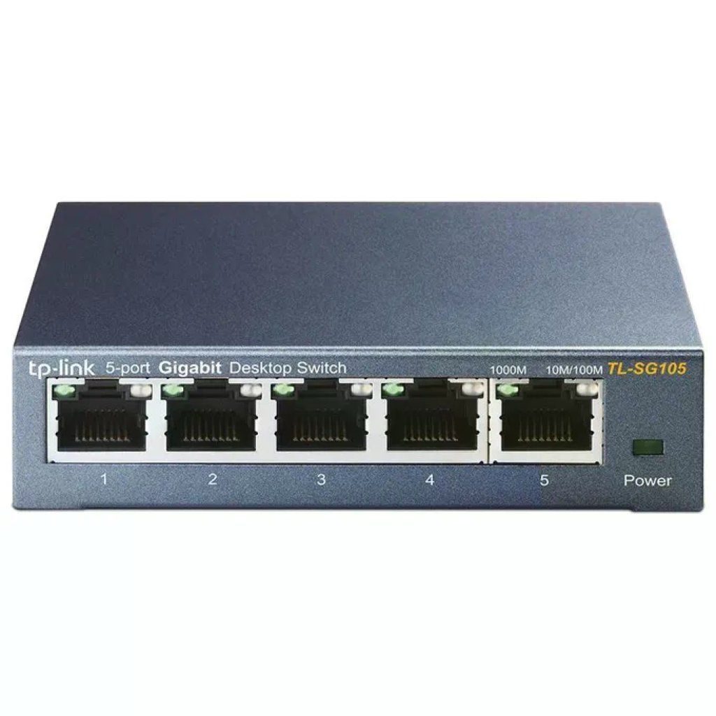 TP-Link TL-SG105 Switch Gigabit Ethernet a 5 porte