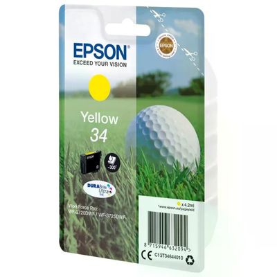 Epson 34 Cartuccia d’Inchiostro Giallo