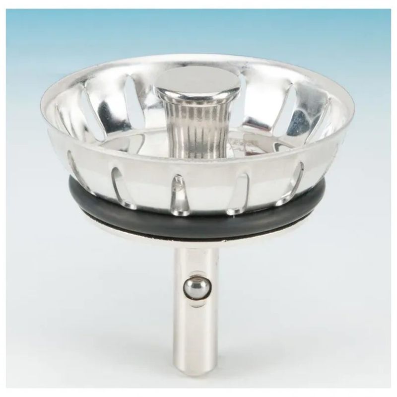 LIRA 7445 Cestello per Piletta Lavello 60 mm in Acciaio Inox
