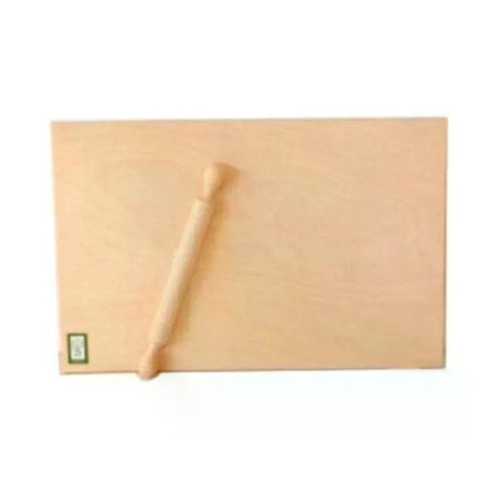YEPPON Stendipasta in legno 58 x 38 cm con mattarello