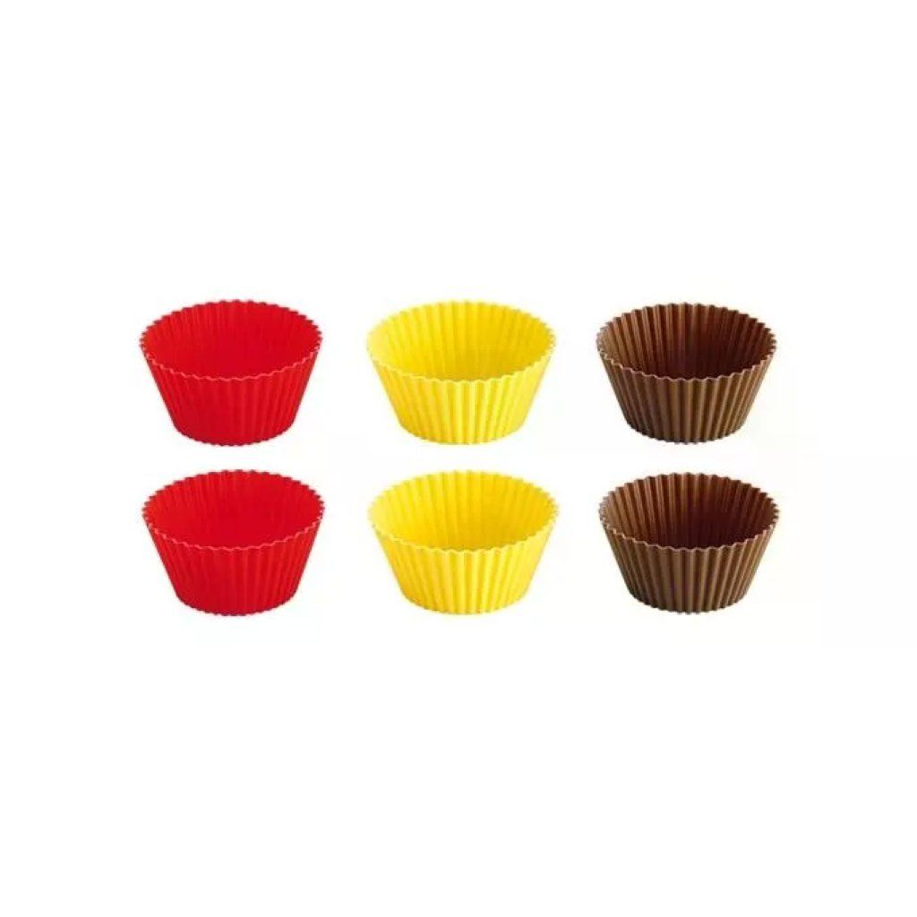 Tescoma Delicia – Set 6 pirottini in silicone per muffin, 7 cm Tescoma Delicia – Set 6 pirottini in silicone per muffin, 7 cm