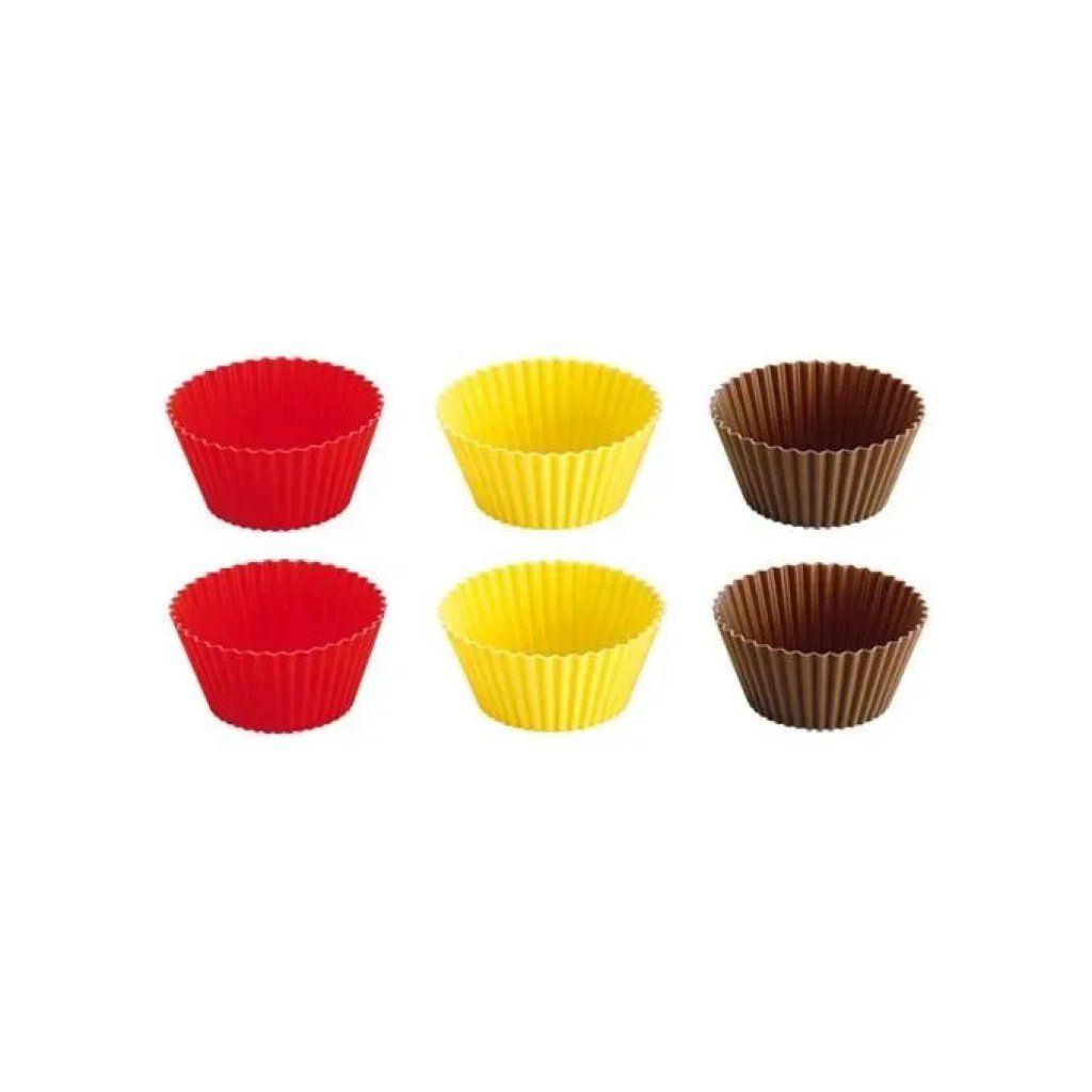 Tescoma Delicia – Set 6 pirottini muffin in silicone 7 cm