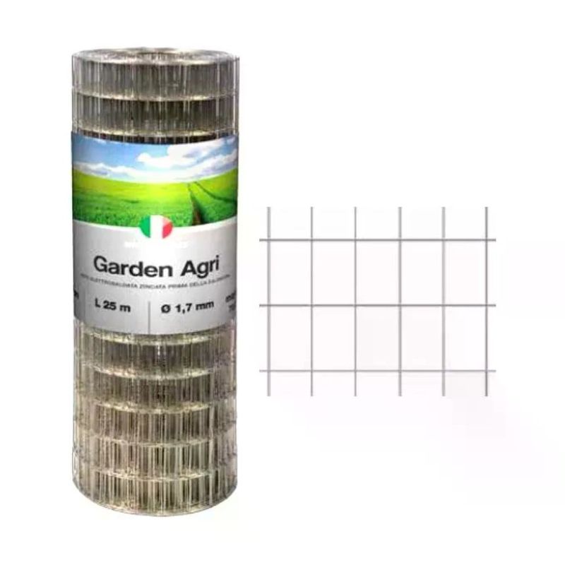 Betafence GTFA-OFOK-00148K130XG130 Garden Rete Elettrosaldata Zincata 76x50 mm 1